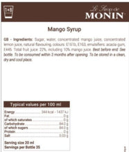 Load image into Gallery viewer, Mango 70cl Monin Syrup