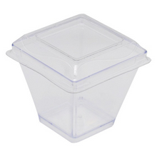 Load image into Gallery viewer, 60ml/2oz Reusable Plastic Dessert Cup with Lids (Pack of 24pcs)