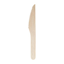 Load image into Gallery viewer, Biodegradable Birchwood Wooden Knives Heavy Duty (Pack of 100)