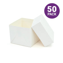 Load image into Gallery viewer, 6" Standard White Cake Boxes (Pack of 50)