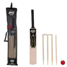 Load image into Gallery viewer, Size 3 Wooden Cricket Set