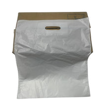 Load image into Gallery viewer, 15x18" Medium White Patch Handle Carrier Bags (Scorpion)