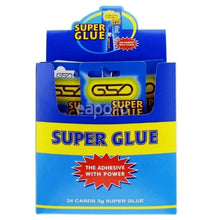 Load image into Gallery viewer, Super Glue Carded 3g tube (Box of 24 cards)