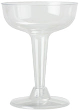 Load image into Gallery viewer, 150ml Clear Reusable Plastic 2-piece Cocktail Glass (Pack of 6)