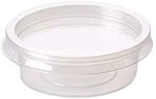 Load image into Gallery viewer, 2oz Round "Economy Value" Reusable Plastic Containers (Pack of 100pcs)
