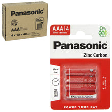 Load image into Gallery viewer, AAA Panasonic Batteries