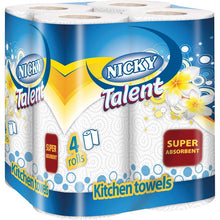 Load image into Gallery viewer, Nicky Talent Kitchen Rolls (Pack of 24)