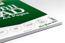 Load image into Gallery viewer, A4 Refill Pad 160 Pages Ruled Narrow Feint A4RPNF