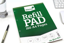 Load image into Gallery viewer, A4 Refill Pad 160 Pages Ruled Narrow Feint A4RPNF