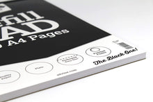 Load image into Gallery viewer, A4 Refill Pad 160 Pages Plain A4RPP