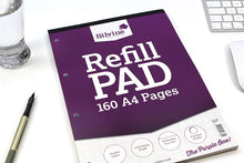 Load image into Gallery viewer, A4 Refill Pad 160 Pages 2-10-20mm Graph Perforated A4RPG