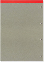 Load image into Gallery viewer, A4 Refill Pad 160 Pages Ruled Feint & Margin Lined A4RPFM
