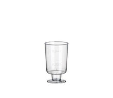 Load image into Gallery viewer, 40ml Mini Stemmed Reusable Shot Glasses 3.8cm x 6.3cm (Pack of 20pcs)