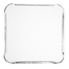 Load image into Gallery viewer, 9" Square Foil Containers with Lids 230x230x50mm (Pack of 5)