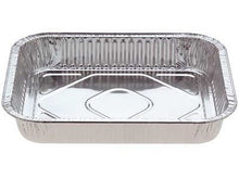 Load image into Gallery viewer, Half Deep Rectangular 3.2litre Foil Tray (No Lids) 32x26x5cm (Pack of 2)