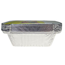 Load image into Gallery viewer, No.2 Foil Containers with Lids (Pack of 8)