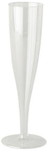 Load image into Gallery viewer, 160ml Clear Reusable Plastic Champagne Flutes