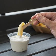 Load image into Gallery viewer, 85mm Biodegradable Wooden Chip Forks (Pack of 1000)
