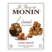 Load image into Gallery viewer, Caramel 70cl Monin Syrup

