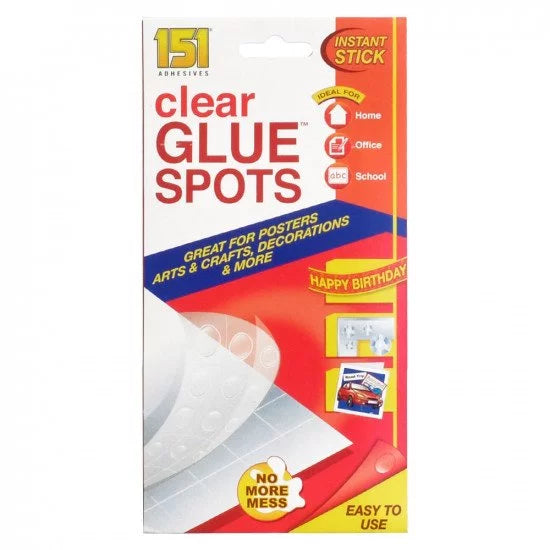 Clear Glue Dots