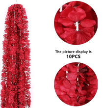 Load image into Gallery viewer, Red Long Flower Decoration 1.8metres length (Pack of 10)
