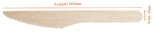 Load image into Gallery viewer, Biodegradable Birchwood Wooden Knives Heavy Duty (Pack of 100)
