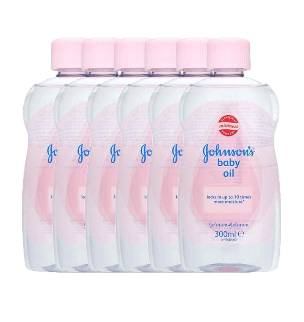 Johnson's Baby Oil 200ml x 6 bottles