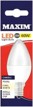 Load image into Gallery viewer, 10 x LED Candle Bulbs Cool White 7.5W/60W Small Edison Screw
