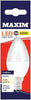 10 x LED Candle Bulbs Cool White 7.5W/60W Small Edison Screw