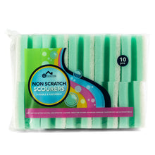Load image into Gallery viewer, 12 x Non-Scratch Hand Grip Sponge Scourers (Pack of 10) BULKBUY
