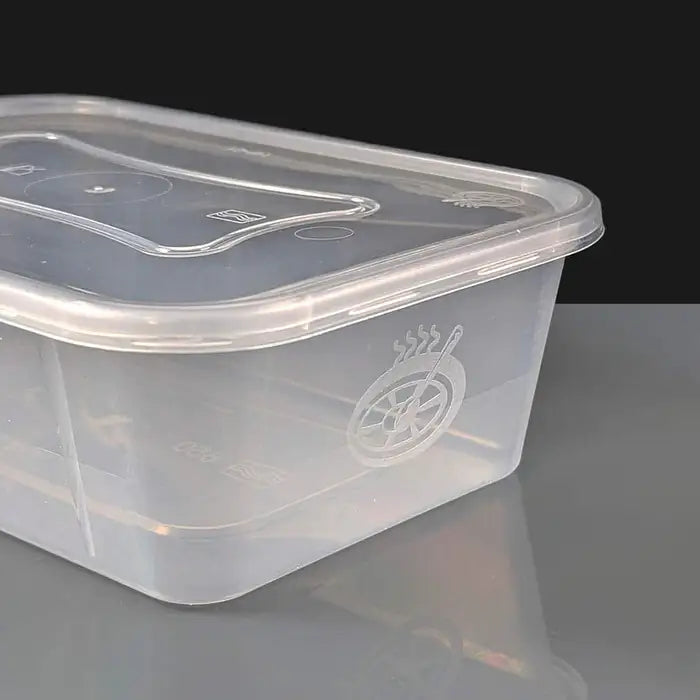 750ml Heavy Duty Plastic Containers (Pack of 25pcs)