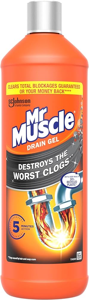 Mr Muscle Sink and Drain Gel 1L