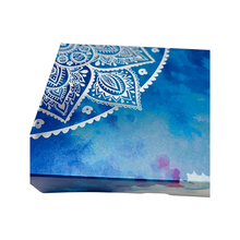 Load image into Gallery viewer, 7&quot; x 5&quot; x 2&quot; Rectangular Blue Ocean Mithai (Indian Sweet) Box
