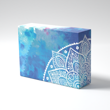 Load image into Gallery viewer, 7&quot; x 5&quot; x 2&quot; Rectangular Blue Ocean Mithai (Indian Sweet) Box
