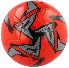 Load image into Gallery viewer, Size 5 PVC Leather Football Inflated (Red Design)
