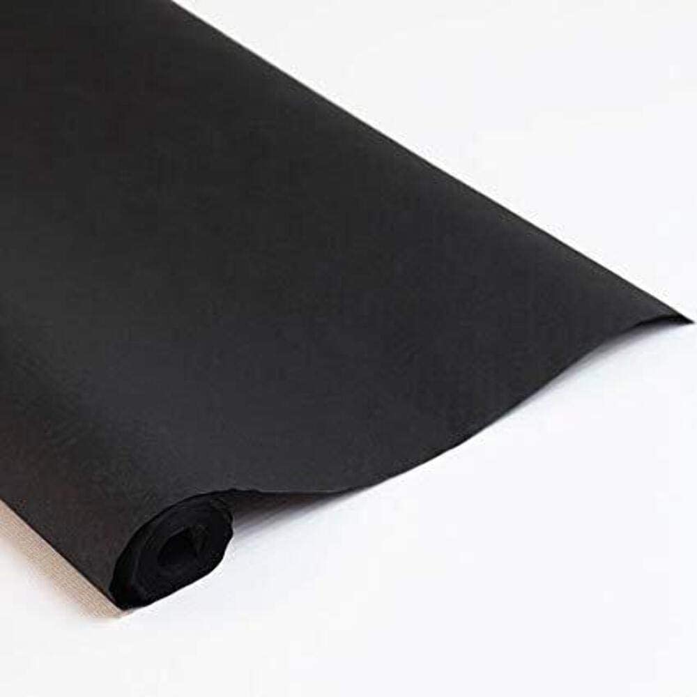 25metres Black Disposable Paper Banqueting Roll