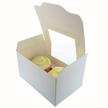 Load image into Gallery viewer, 25 x 2-hole Cupcake Boxes with inserts
