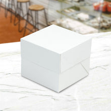 Load image into Gallery viewer, 8&quot; Standard White Cake Boxes (Pack of 50)
