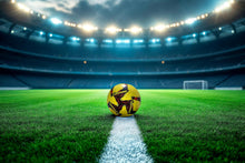 Load image into Gallery viewer, Size 5 PVC Leather Football Inflated (Yellow Design)
