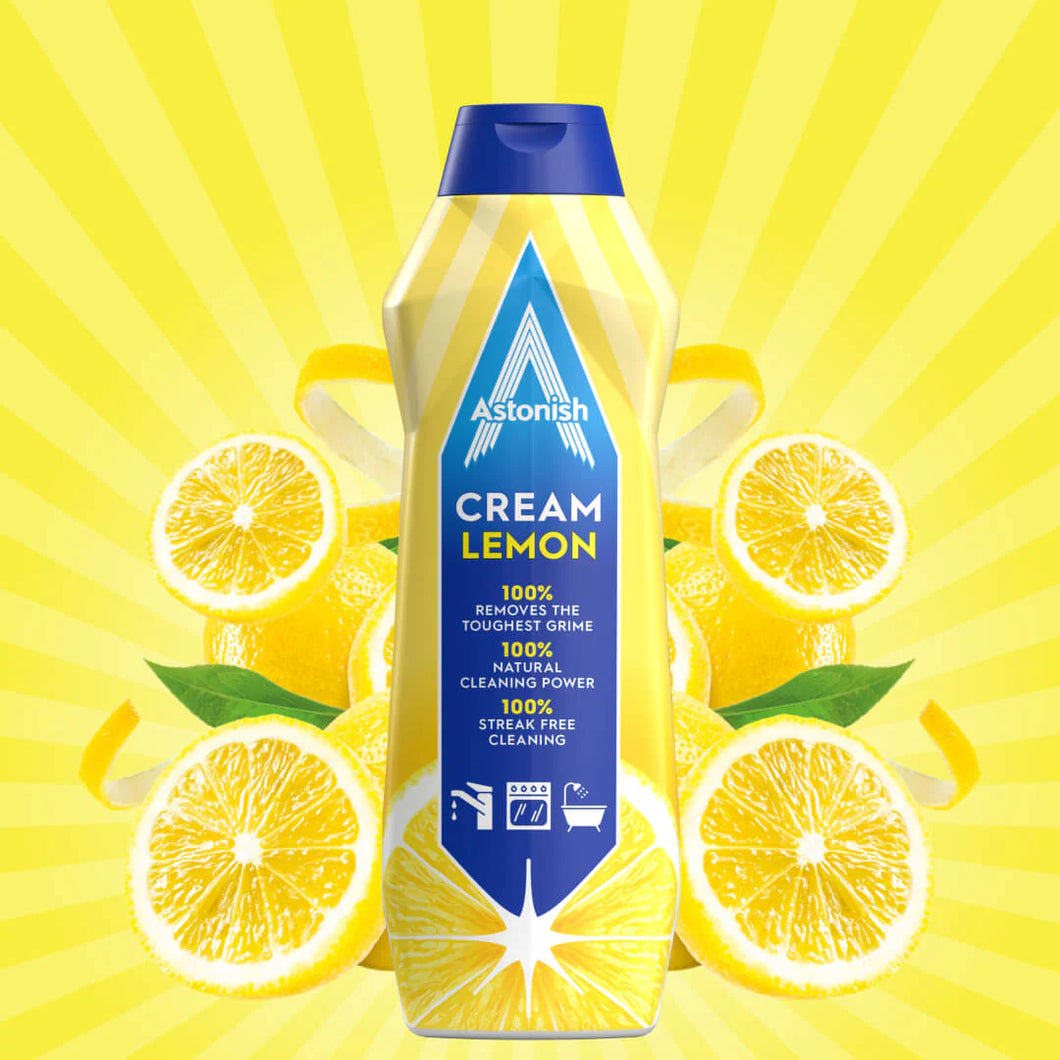 Astonish Cream Cleaner Lemon Fresh 500ml