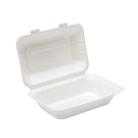 1000ml Bagasse Box 240mm x 165mm x 73mm (Pack of 50)