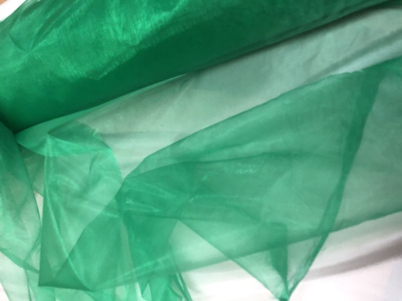 Emerald Green Organza Roll 48cm x 10metres