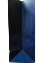 Load image into Gallery viewer, Blue/Gold Print Large Gift Bags 32x26x15cm (Pack of 12 bags)
