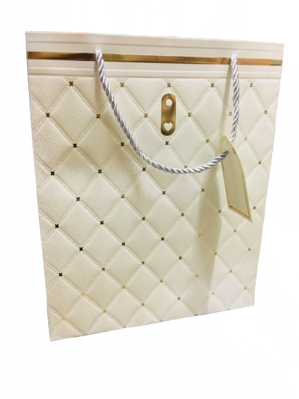 Pack of 12 x Large White Gift Bags 32x26x12cm