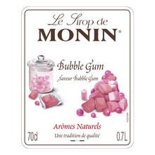 Load image into Gallery viewer, Bubblegum 70cl Monin Syrup
