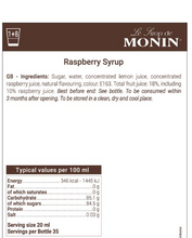 Load image into Gallery viewer, Raspberry 70cl Monin Syrup
