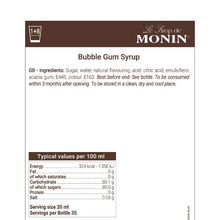 Load image into Gallery viewer, Bubblegum 70cl Monin Syrup
