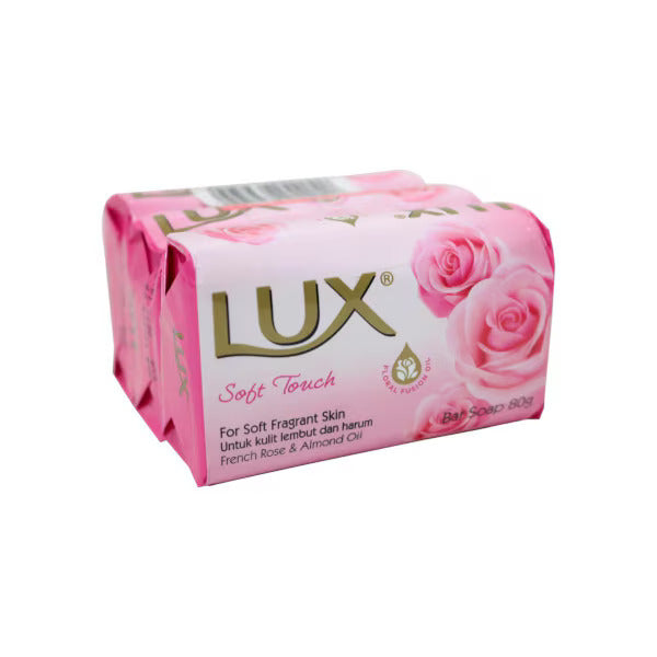 Lux Soap Soft Touch French Rose (3 x 80g)