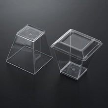 Load image into Gallery viewer, 120ml/4oz Reusable Plastic Dessert Cup with Lids (Pack of 24pcs)
