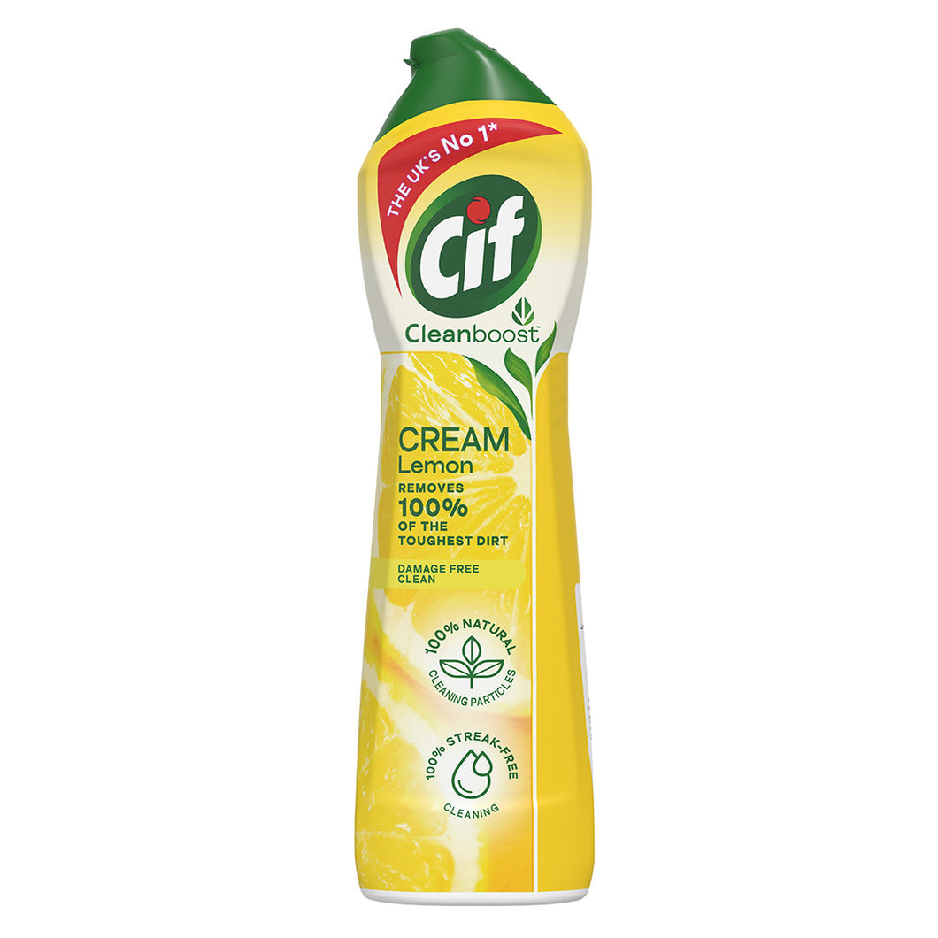 CIF Cream Cleaner Lemon Fresh 500ml